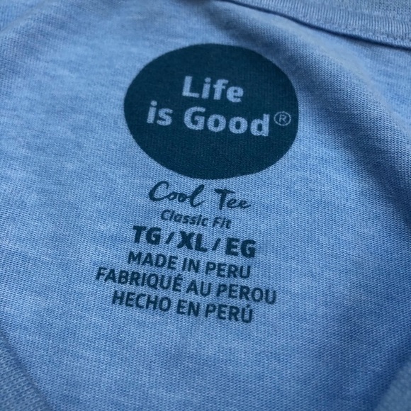 Life Is Good Single Stitch Shirt - Picture 3 of 5